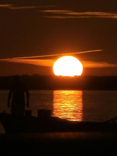 Sončni zahod na Olibu